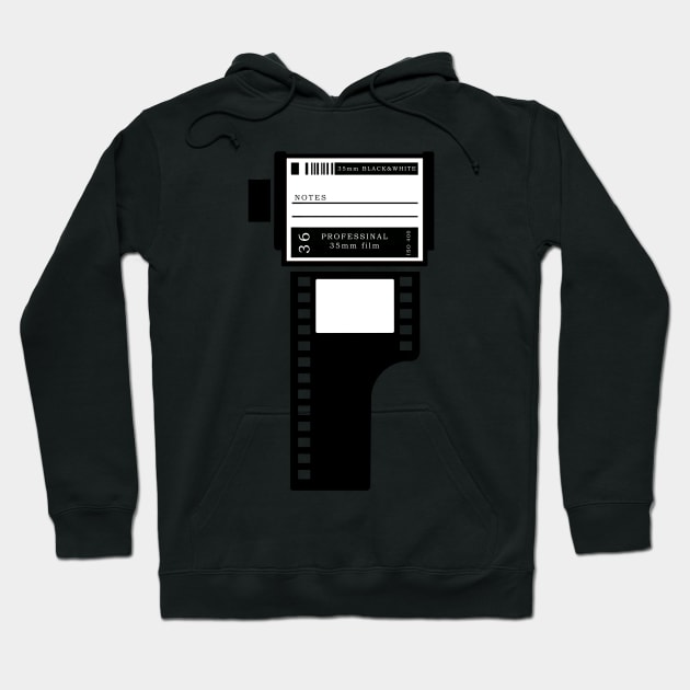 35mm film professional iso400 black / white for photographers Hoodie by Quentin1984